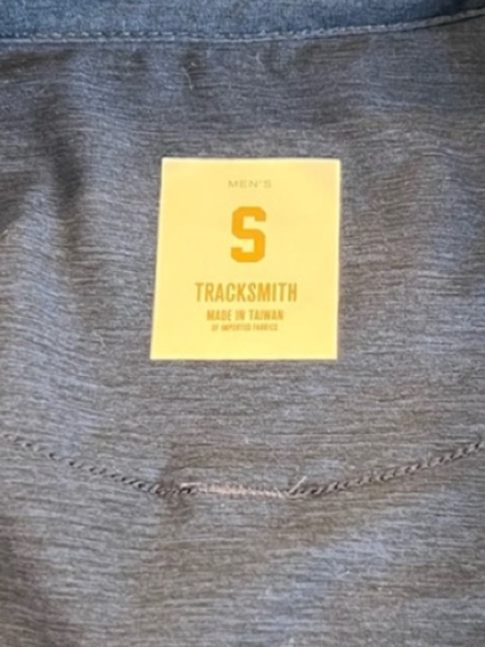 Tracksmith Navy Session Runners Jacket Full Zip Mens Sz Small - Picture 11 of 15
